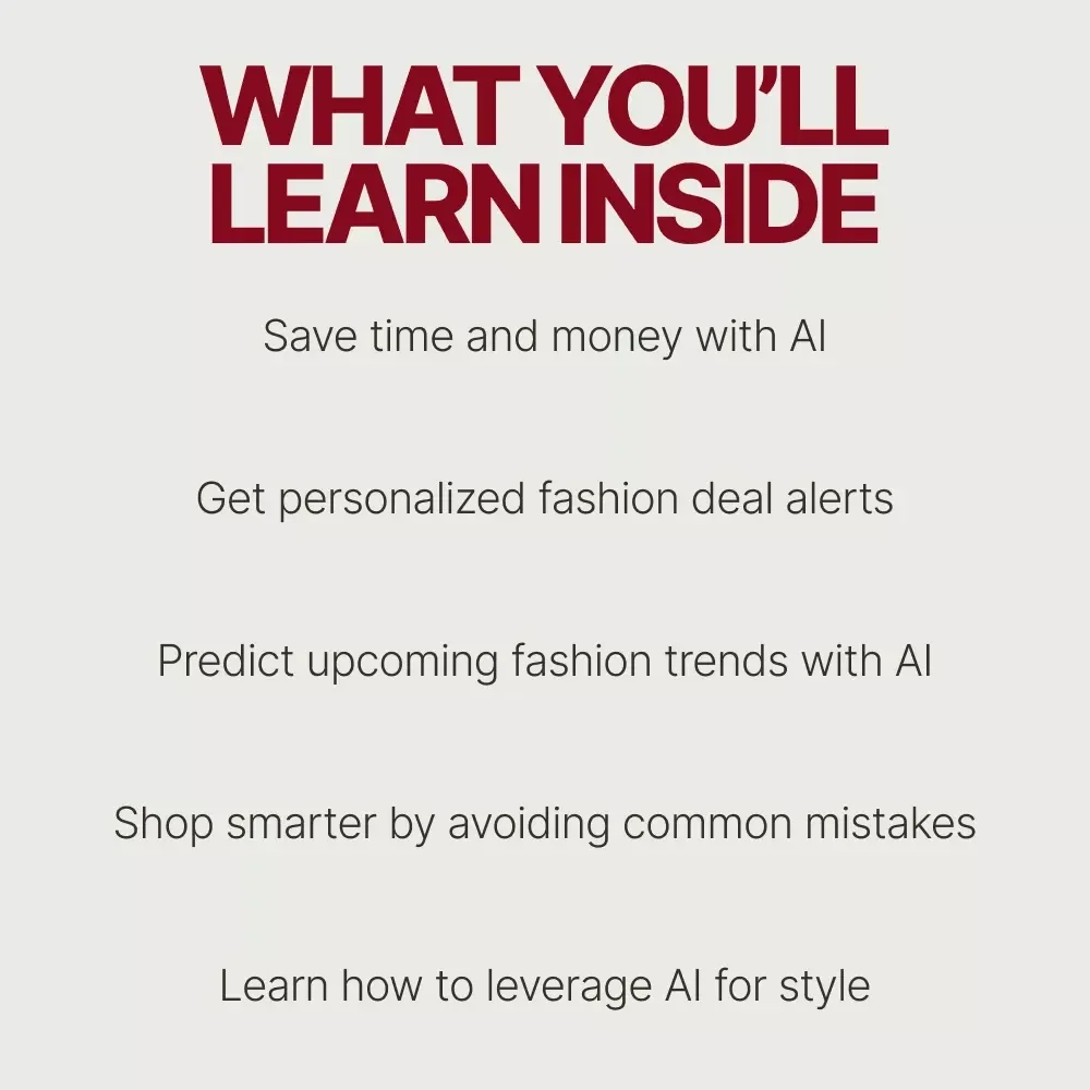 AI Hacks to Shop Fashion Smarter: The Ultimate Guide for Fashion Lovers