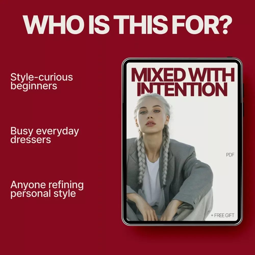 Mixed With Intention – eBook Guide on How to Combine Prints and Fabrics for Confident Everyday & Event Styling