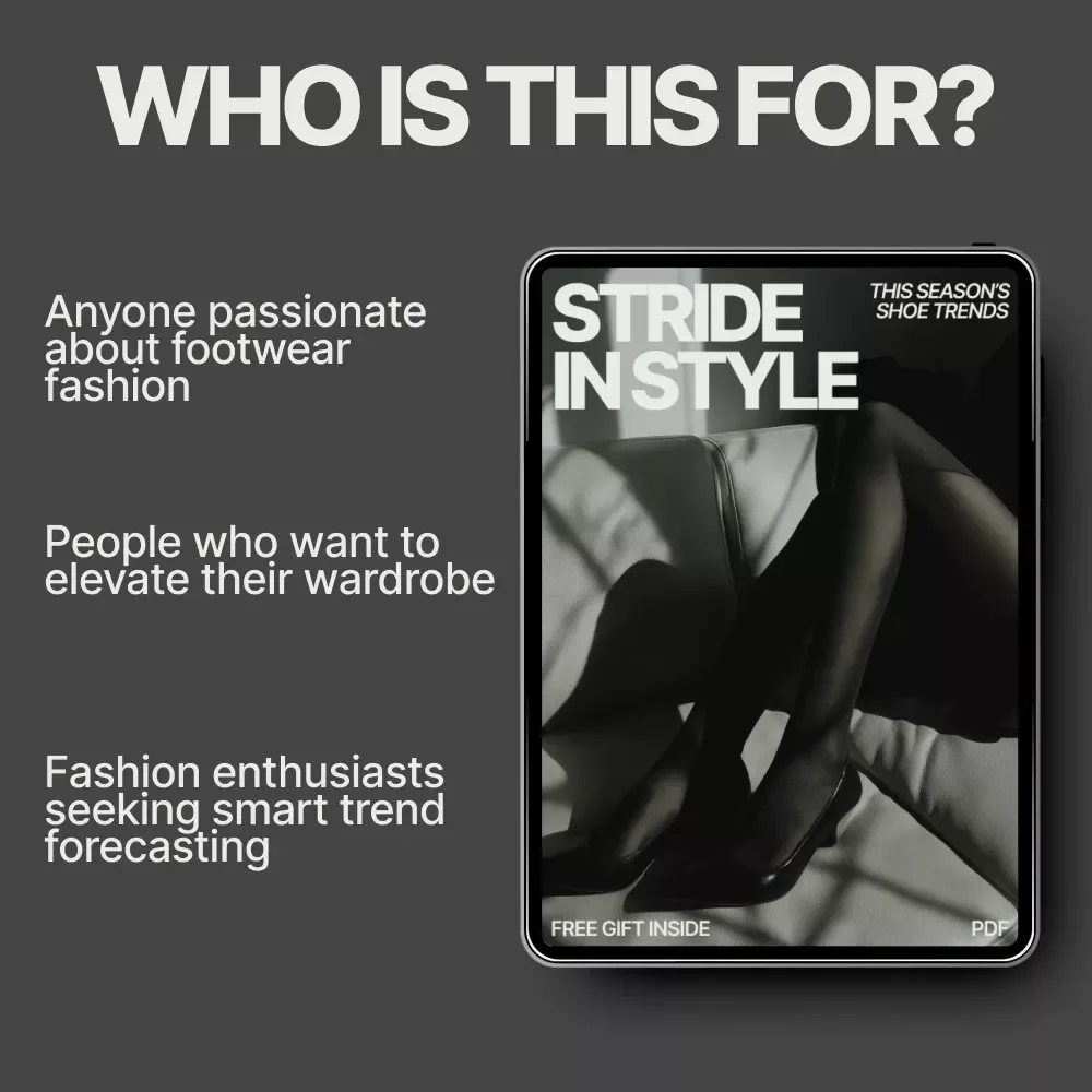 Stride in Style: This Season’s Shoe Trends – The Ultimate Guide to Footwear Fashion