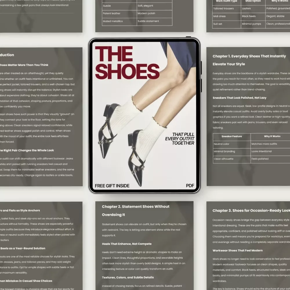 The Shoes That Pull Every Outfit Together – A Style Guide on What Shoes Complete Stylish Looks