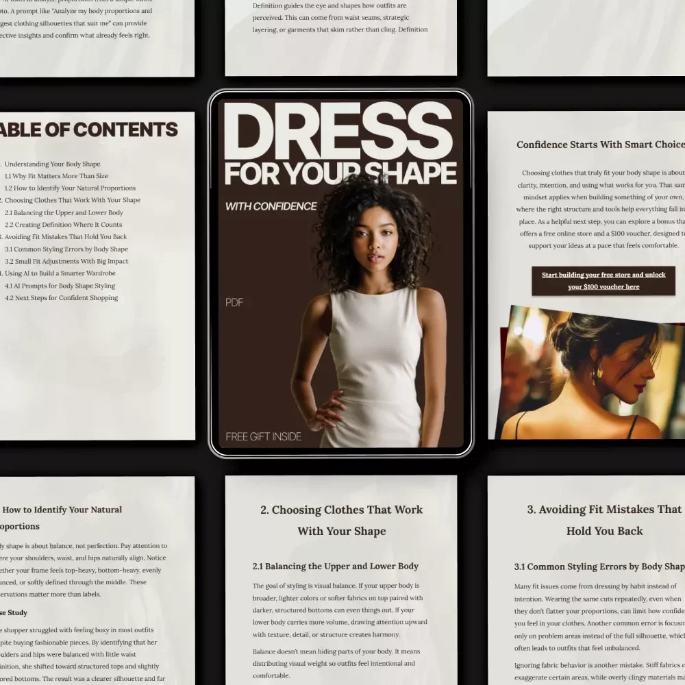 Dress for Your Shape With Confidence – A Practical Style Guide on How to Choose Clothes That Fit My Body Shape