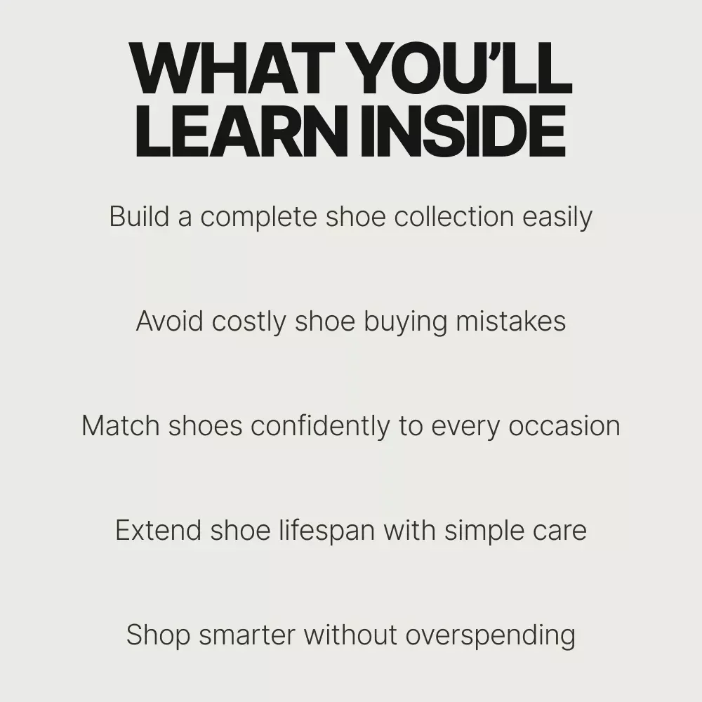 Smart Shoe Collection for Every Occasion – A Complete Men’s Guide to Shoe Collection Essentials for Men, Building a Versatile Wardrobe, Care, Storage & Smart Buying