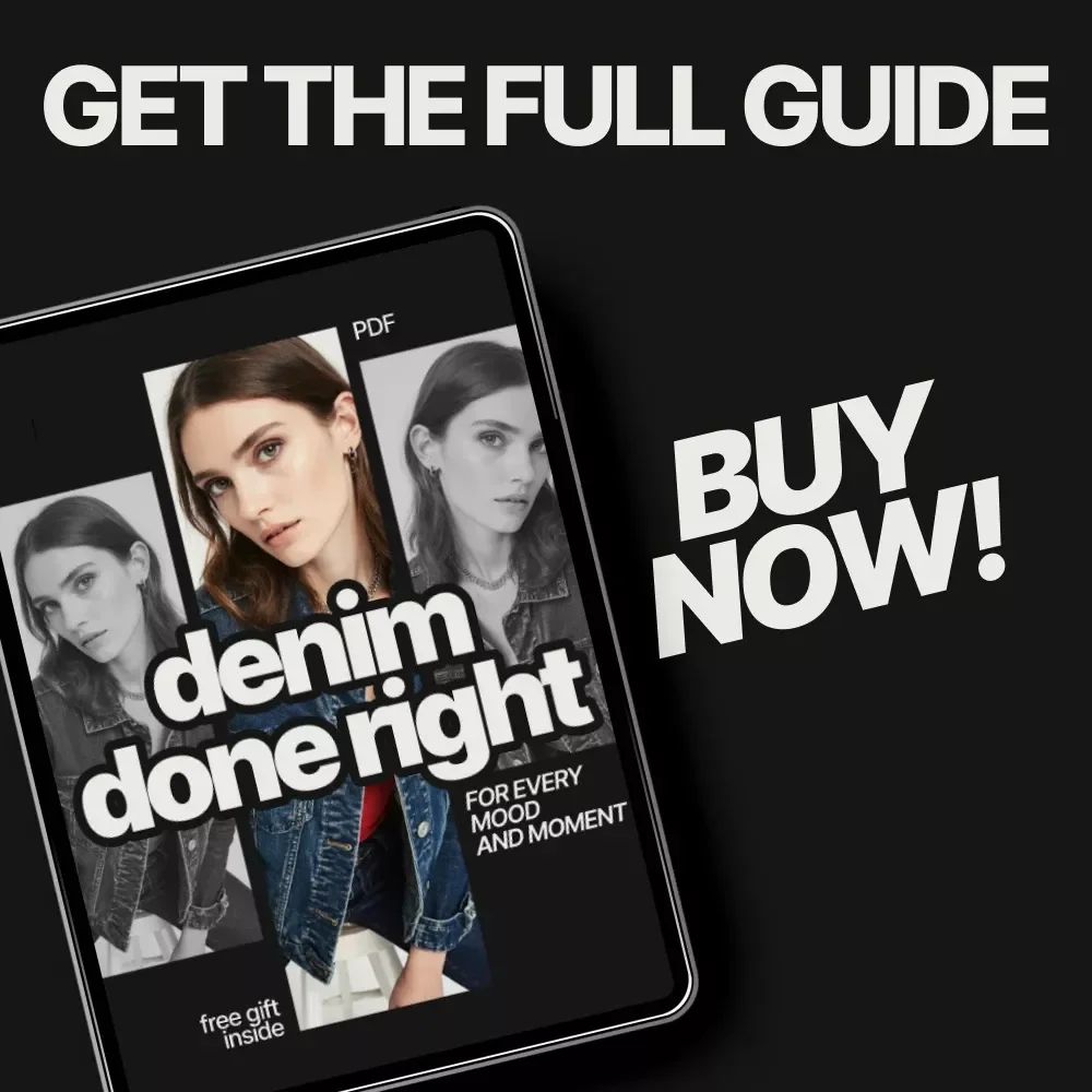Denim Done Right for Every Mood and Moment | Digital Styling Guide | How to Style Denim in Multiple Ways for Everyday, Work & Statement Looks