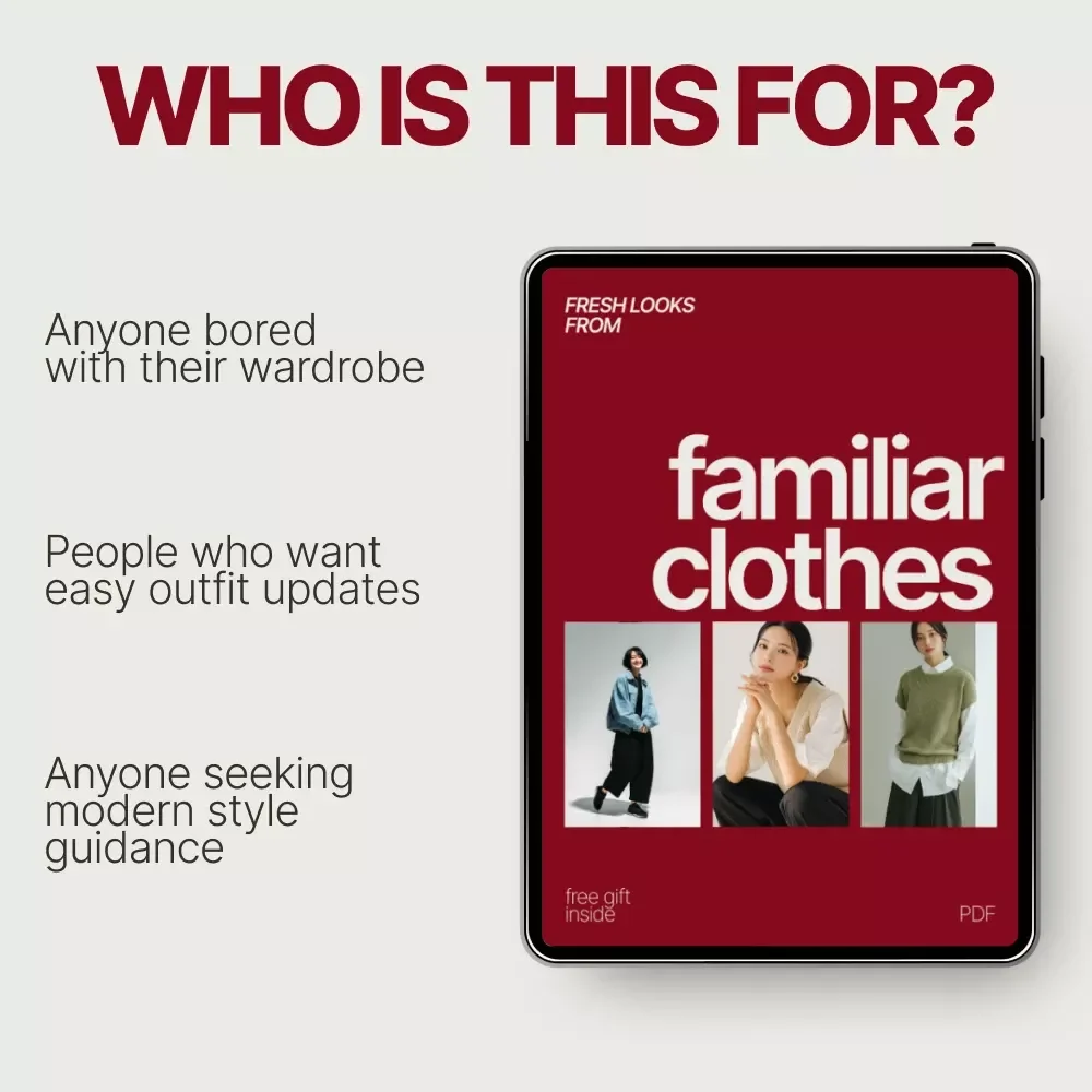 Fresh Looks From Familiar Clothes – Style Guide on what outfit patterns make old clothes look updated | Modern Pattern Dressing Made Easy