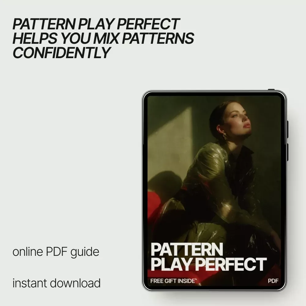 Pattern Play Perfect – How to Mix Patterns Without Clashing | Digital Style Guide eBook for Confident Outfit Styling