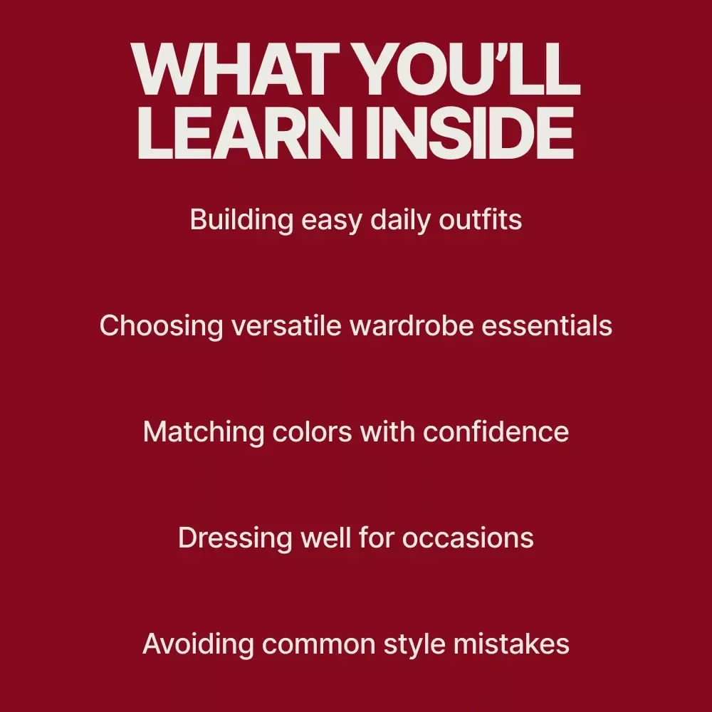 Casual Men’s Outfits Made Simple – Everyday Style eBook for Effortless Looks, Casual Men Outfits for Daily Wear, Modern Wardrobe Guide