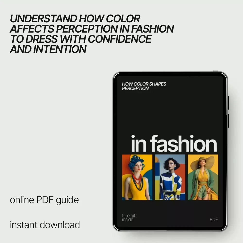 How Color Shapes Perception in Fashion | Fashion Psychology eBook Guide on How Color Affects Perception in Fashion, Style & Image Building