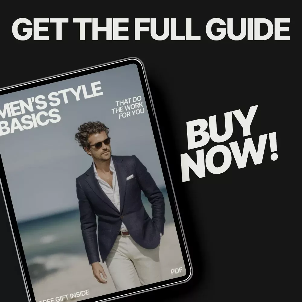 Men’s Style Basics That Do the Work for You – Easy Everyday Wardrobe Guide | what mens style basics make dressing easy