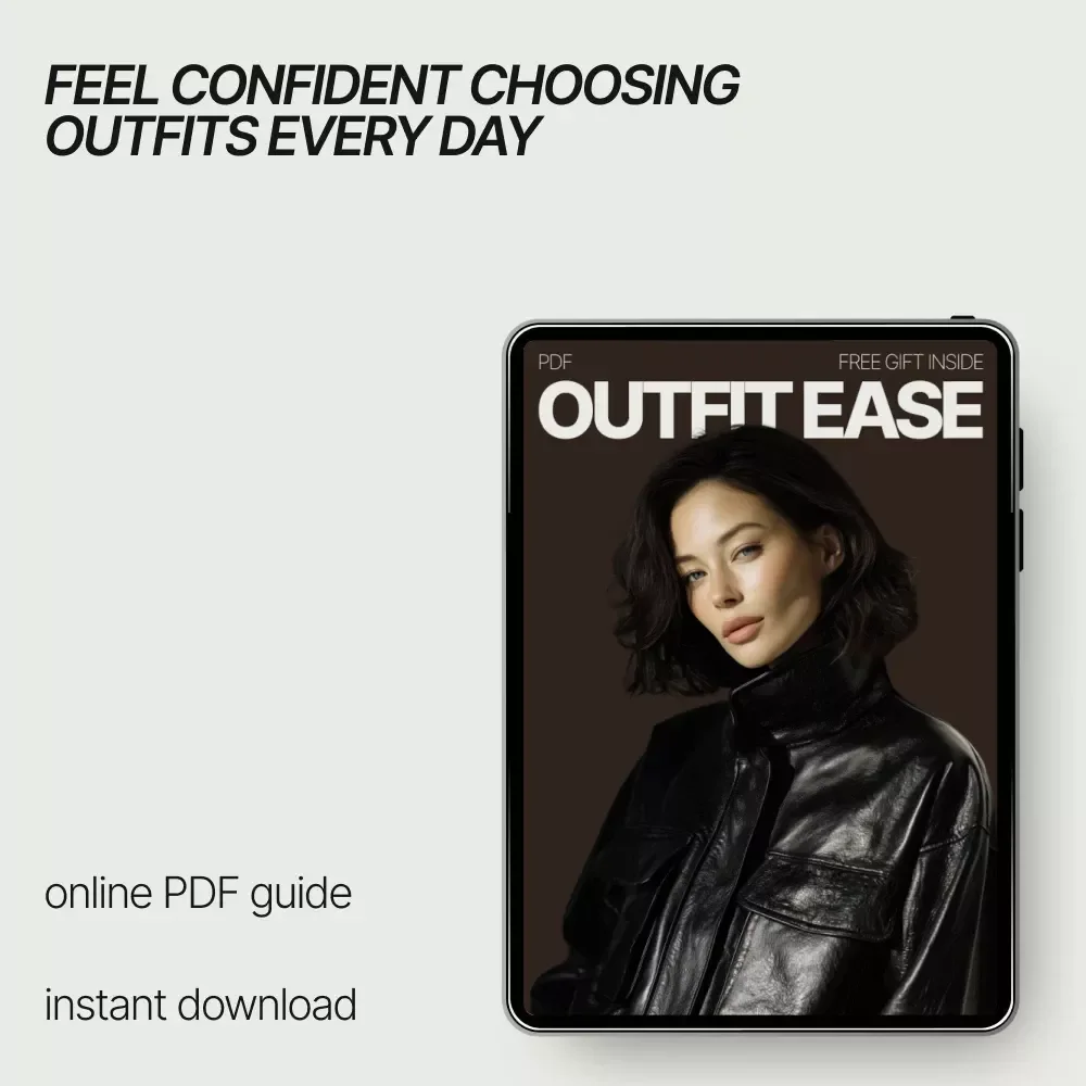 Outfit Ease – A Confidence-First Style Guide for How to Feel Good About Outfit Choices Every Day | Digital eBook Download