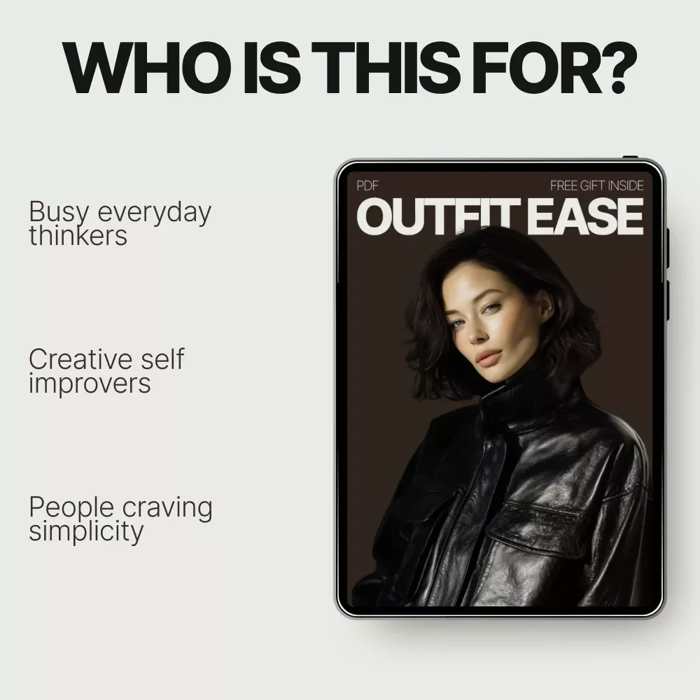 Outfit Ease – A Confidence-First Style Guide for How to Feel Good About Outfit Choices Every Day | Digital eBook Download