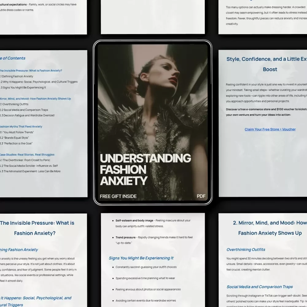 Understanding Fashion Anxiety: A Guide to Overcoming Wardrobe Woes & Finding Your Personal Style