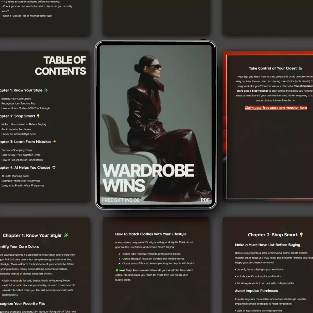 Wardrobe Wins – A Smart Style Guide on how to avoid buying clothes that never get worn | Shop Smarter, Love Every Outfit