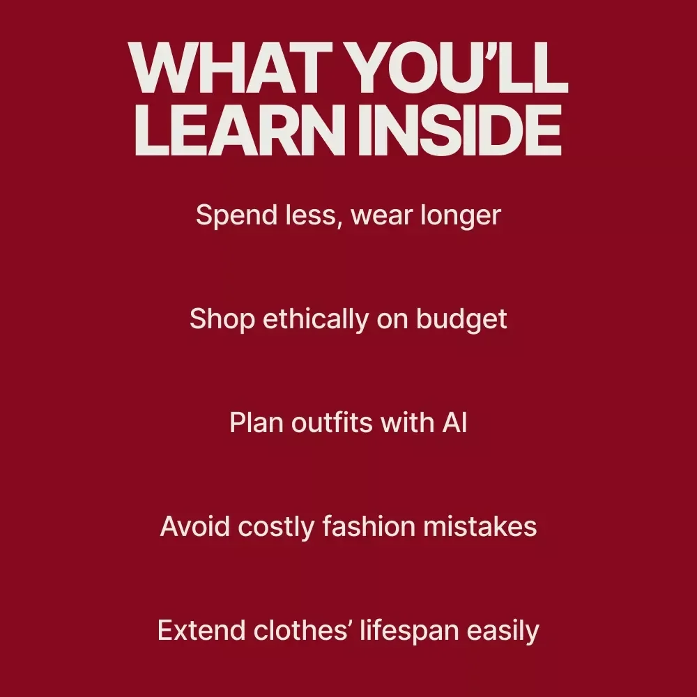 Smart Slow Style – A Practical Guide on How to Shop Slow Fashion on Budget | Ethical Wardrobe Planning & AI Shopping Tools