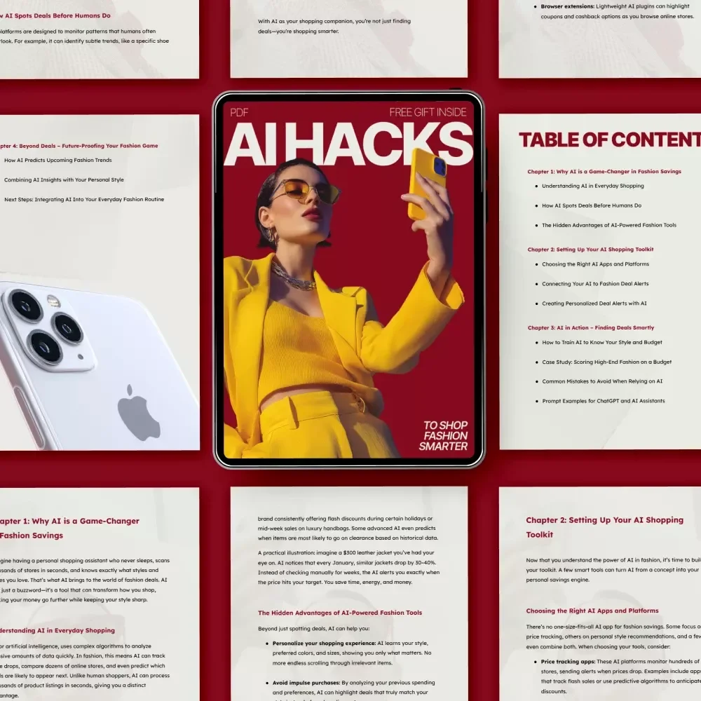 AI Hacks to Shop Fashion Smarter: The Ultimate Guide for Fashion Lovers