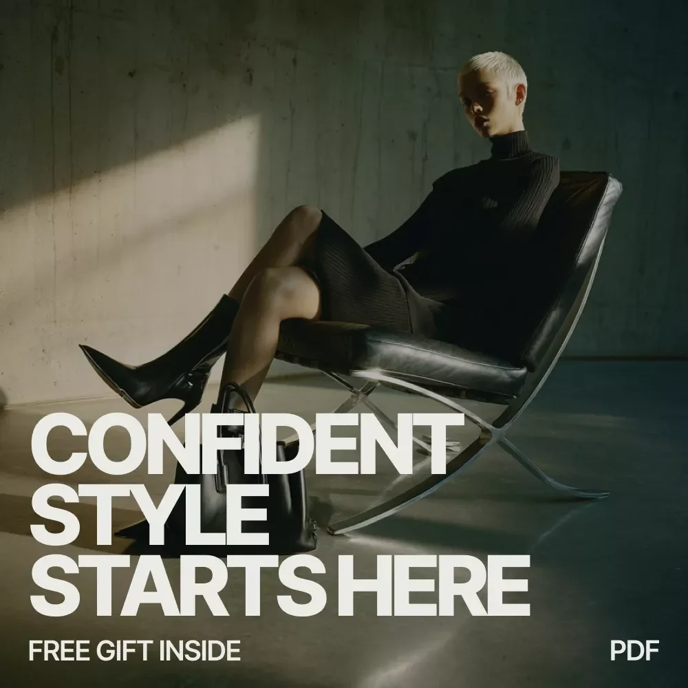 Confident Style Starts Here Ebook – A Complete Guide to Essential Pieces for Confident Style, Personal Wardrobe Building, Fit, Color & Modern Styling with AI