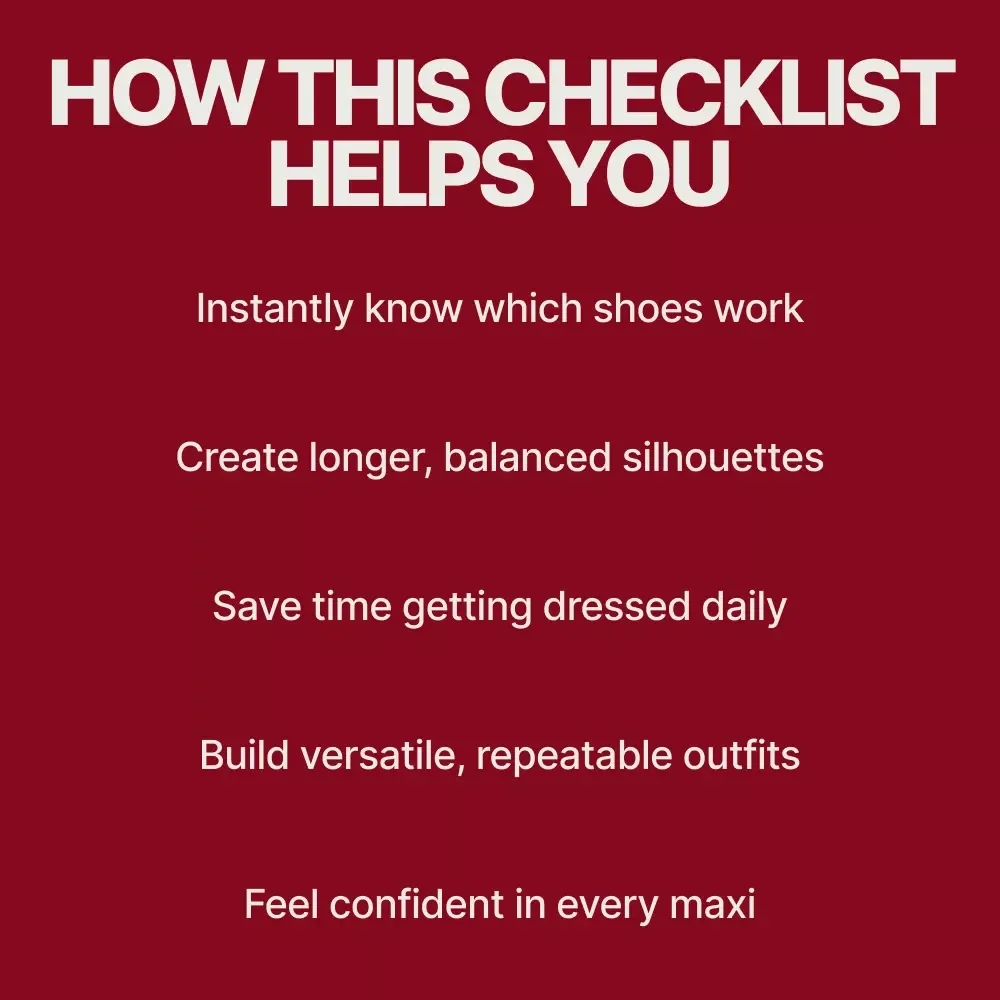 Shoes That Work With Maxi Dresses | Easy Styling Checklist | What Shoes Go With Maxi Dresses Guide