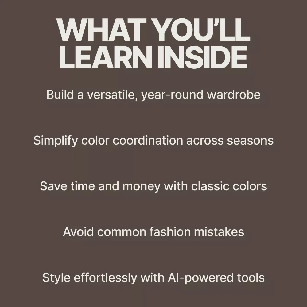 Fashion Colors That Work Across Seasons: Ultimate Guide for Year-Round Style