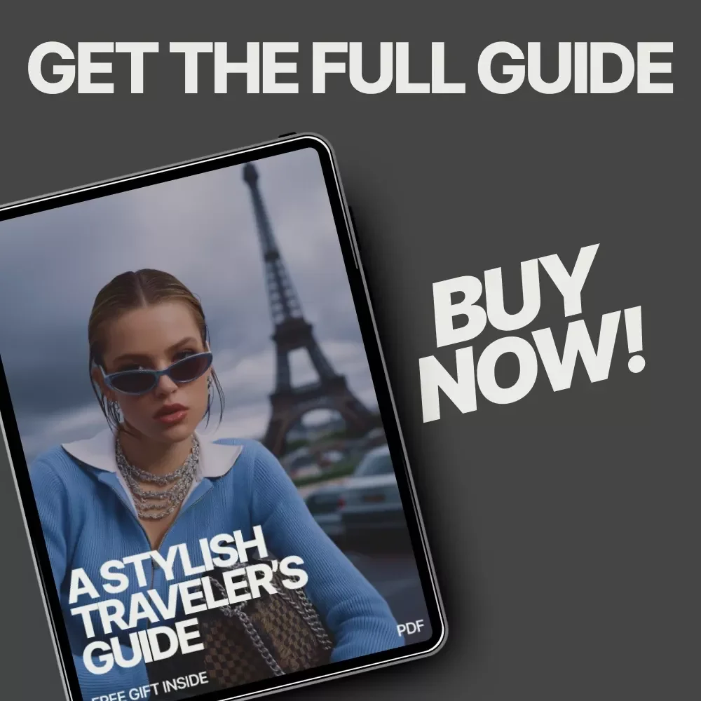 A Stylish Traveler’s Guide – Ebook on How to Dress Stylishly for Travel | Smart Packing, Capsule Wardrobe & Travel Outfit Planning
