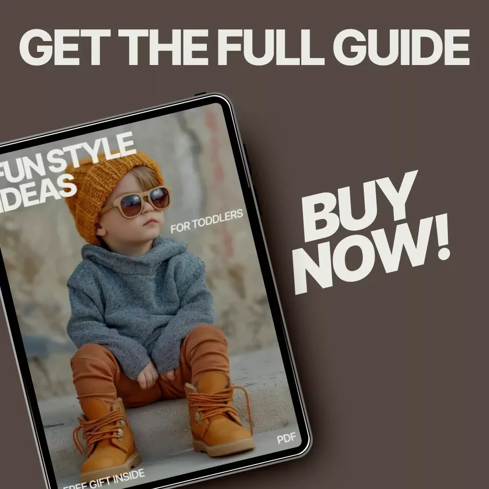 Fun Style Ideas for Toddlers – Toddler Fashion Guide eBook, Creative Outfit Planning for Parents, Digital Download