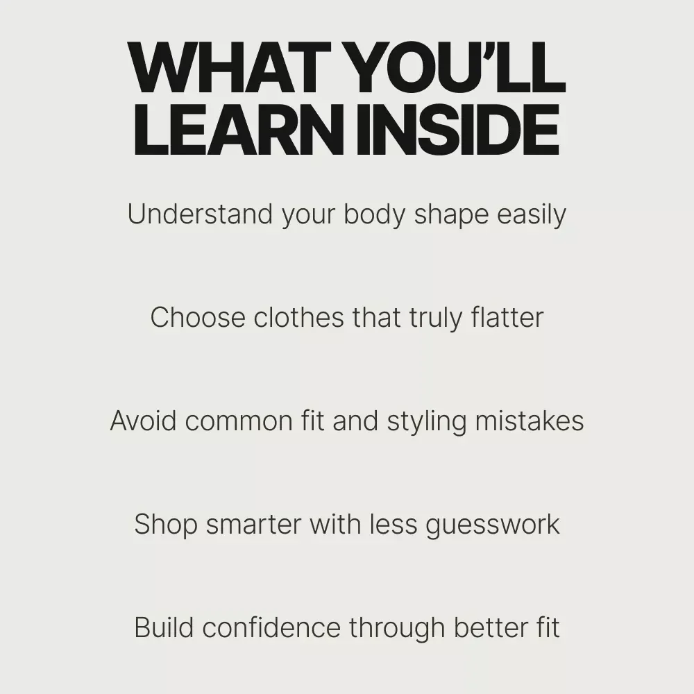 Dress for Your Shape With Confidence – A Practical Style Guide on How to Choose Clothes That Fit My Body Shape
