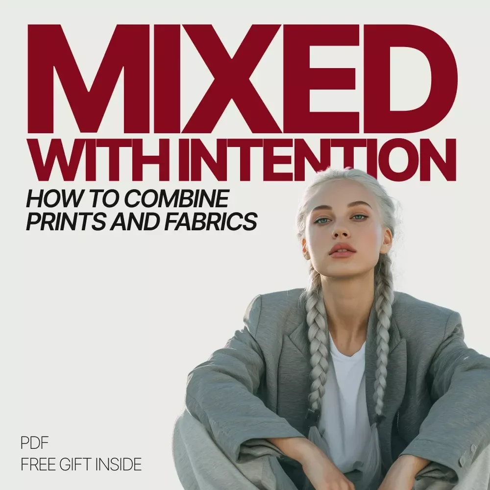 Mixed With Intention – eBook Guide on How to Combine Prints and Fabrics for Confident Everyday & Event Styling