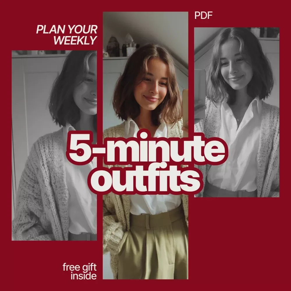 Plan Your Weekly 5-Minute Outfits Guide | How to Plan a Weekly 5-Minute Outfit Rotation for Busy Mornings