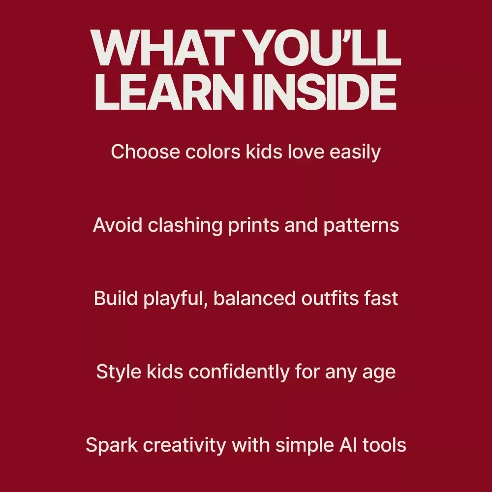 Best Colors and Prints for Kids Guide | What Prints and Colors Work for Kid’s Clothing | Easy Styling & Outfit Inspiration