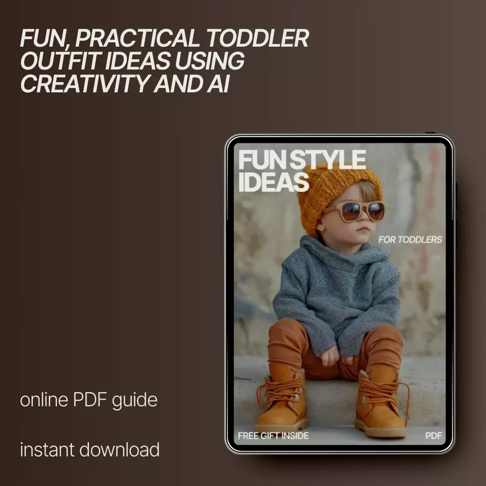 Fun Style Ideas for Toddlers – Toddler Fashion Guide eBook, Creative Outfit Planning for Parents, Digital Download