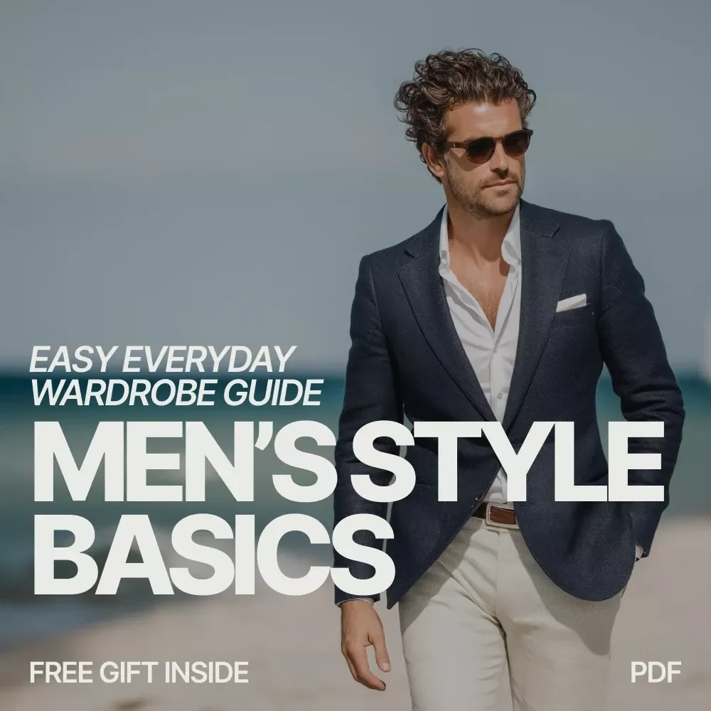 Men’s Style Basics That Do the Work for You – Easy Everyday Wardrobe Guide | what mens style basics make dressing easy