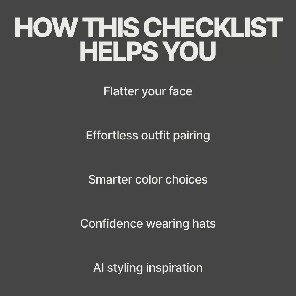 Hat Styling Made Easy for Non-Hat People | Simple Checklist Guide for How to Style a Hat If You're Not a Hat Person