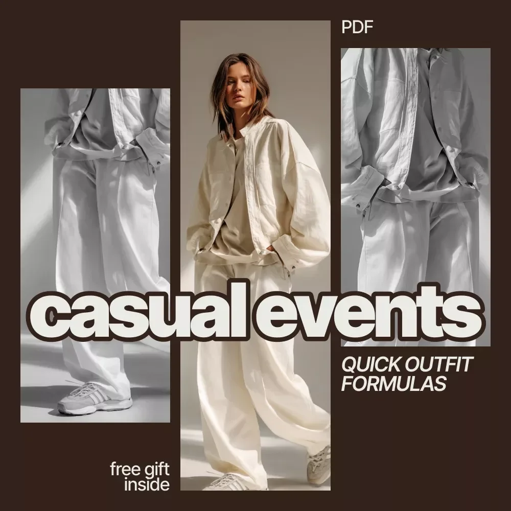 Quick Outfit Formulas for Casual Events – Easy Casual Style Guide, Effortless Everyday Outfits, Smart Wardrobe Planning Digital Download
