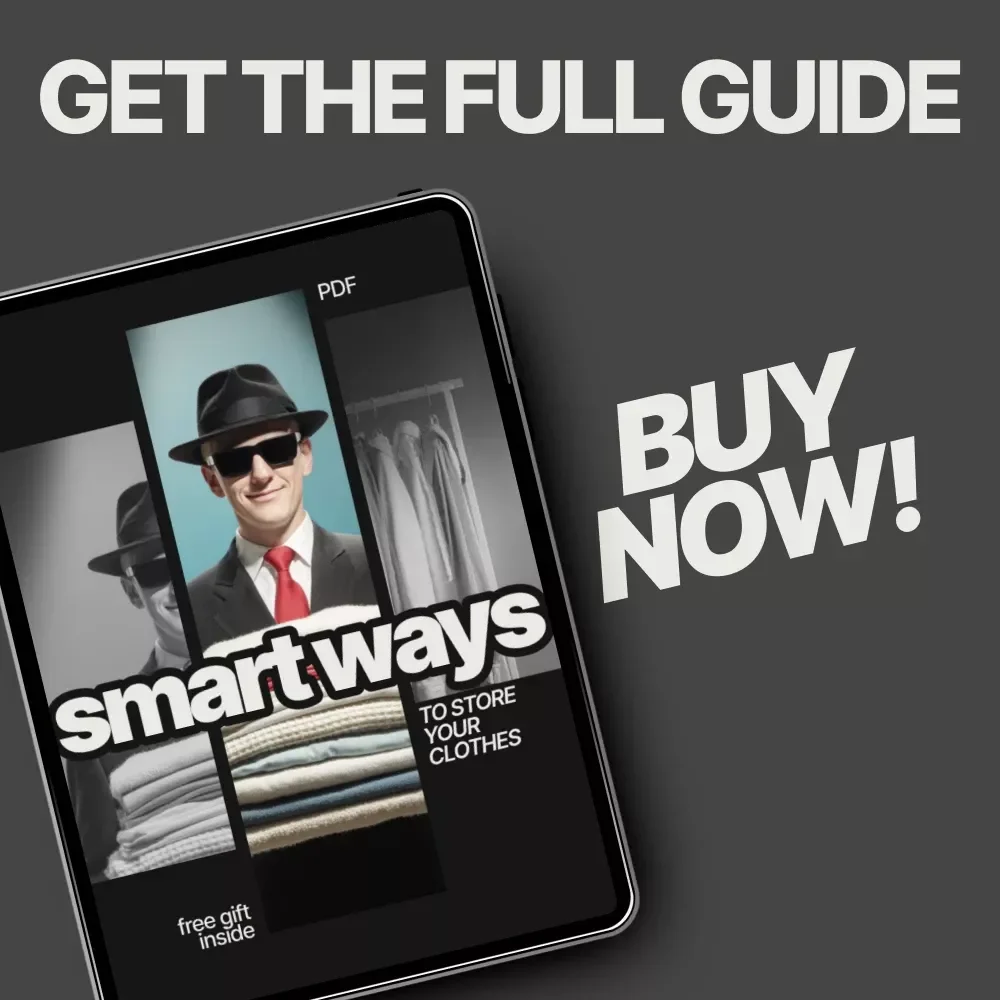 Smart Ways to Store Your Clothes – Practical Guide with Clothes Storage Tips for an Organized, Stress-Free Closet | Digital Download