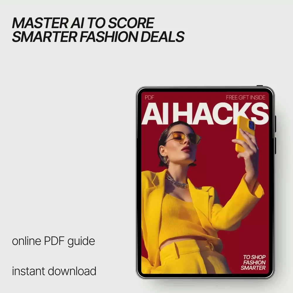 AI Hacks to Shop Fashion Smarter: The Ultimate Guide for Fashion Lovers