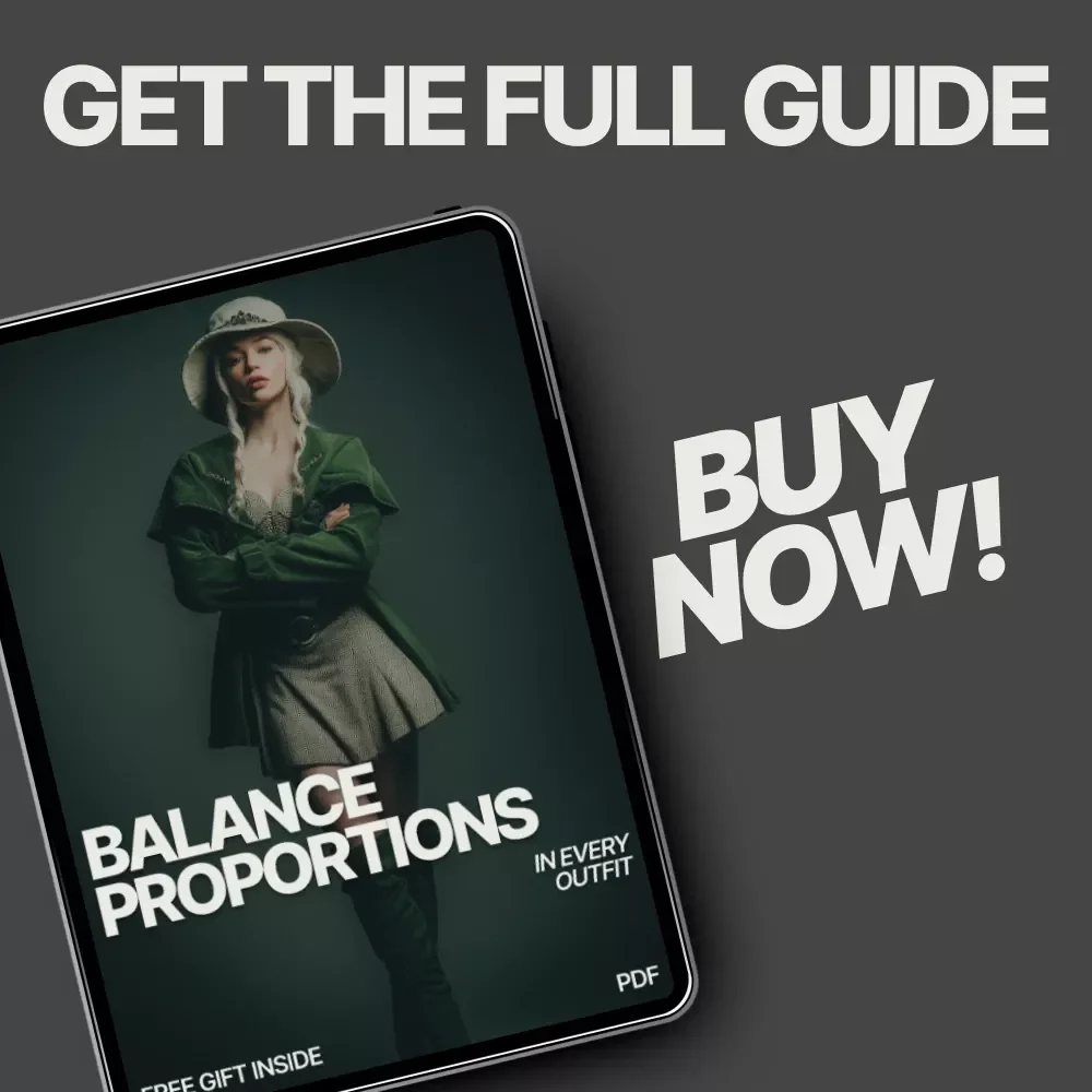Balance Proportions in Every Outfit | Style Guide for How to Balance Proportions in Outfits | Digital Fashion Guide