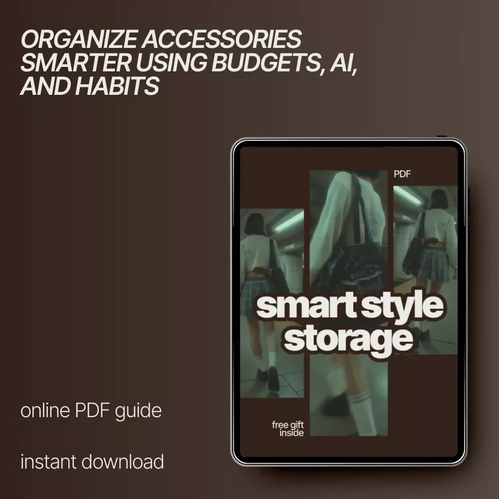 Smart Style Storage – A Practical Guide on how to organize accessories for budget efficiency | Budget-Friendly Accessory Organization & AI Style Prompts