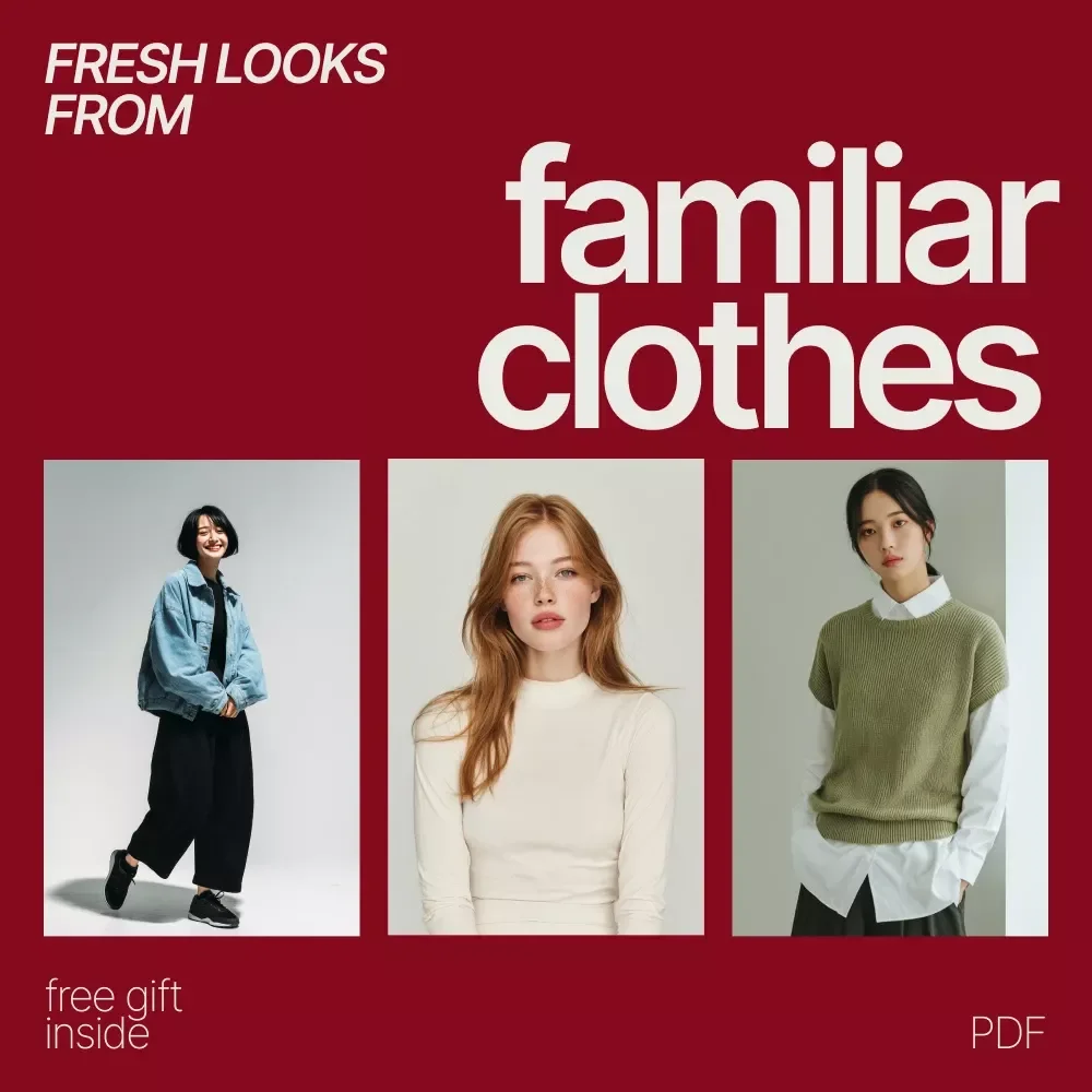 Fresh Looks From Familiar Clothes – Style Guide on what outfit patterns make old clothes look updated | Modern Pattern Dressing Made Easy