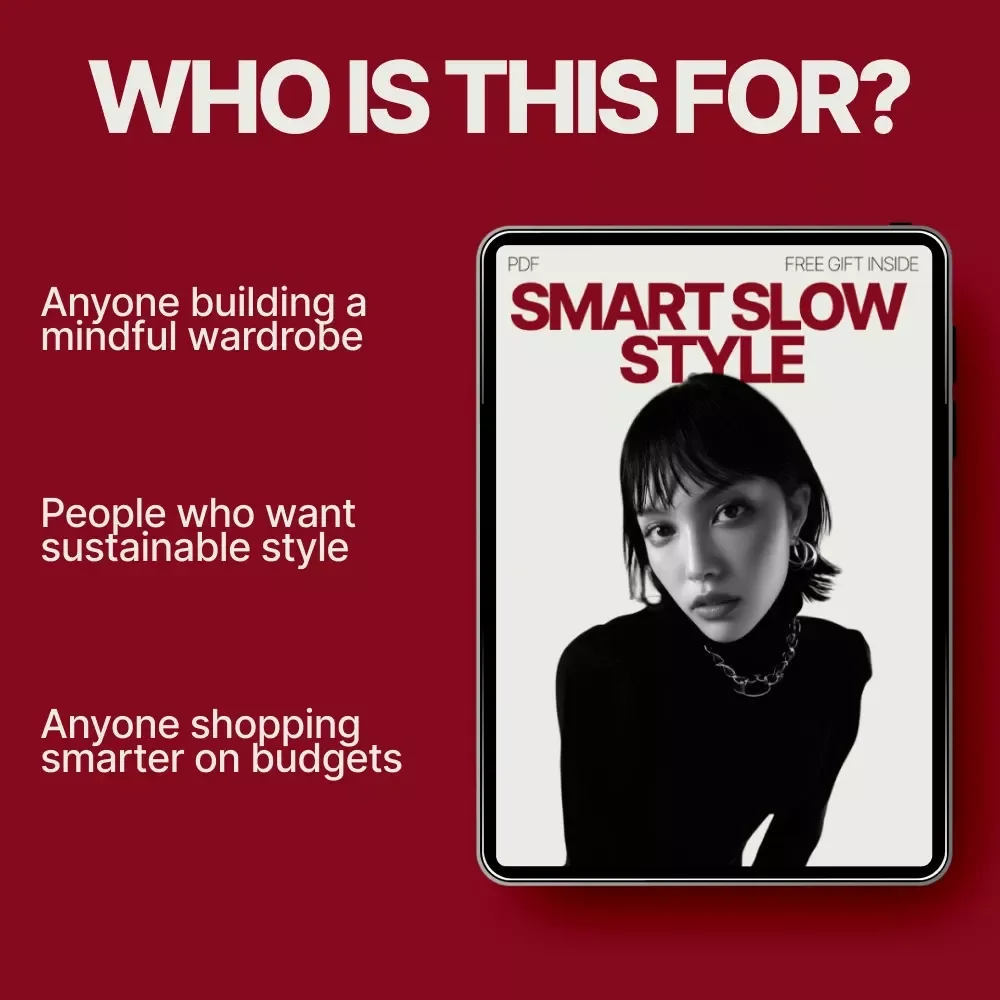 Smart Slow Style – A Practical Guide on How to Shop Slow Fashion on Budget | Ethical Wardrobe Planning & AI Shopping Tools