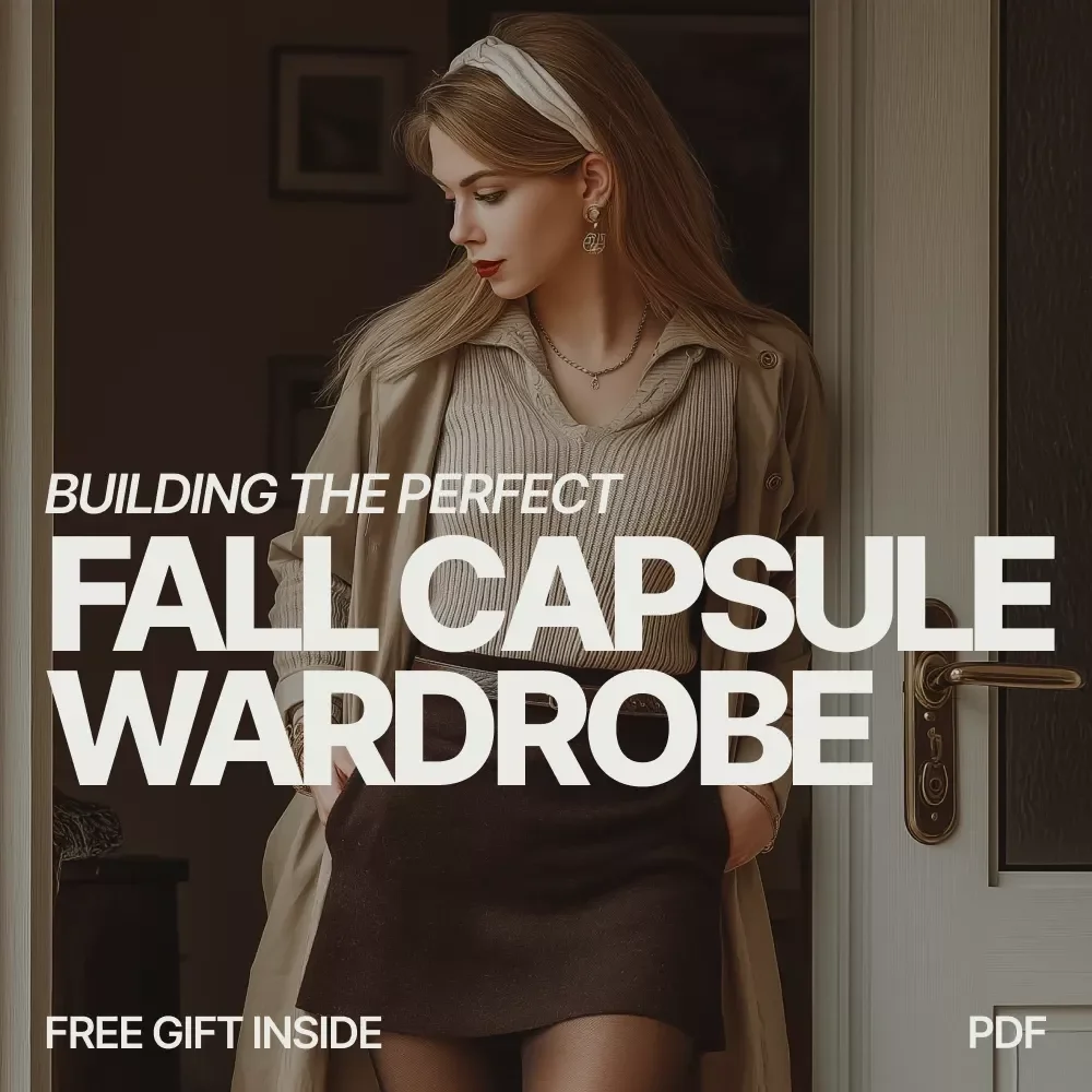 Building the Perfect Fall Capsule Wardrobe eBook | Minimal Closet Guide Answering What Pieces Make a Fall Capsule Wardrobe