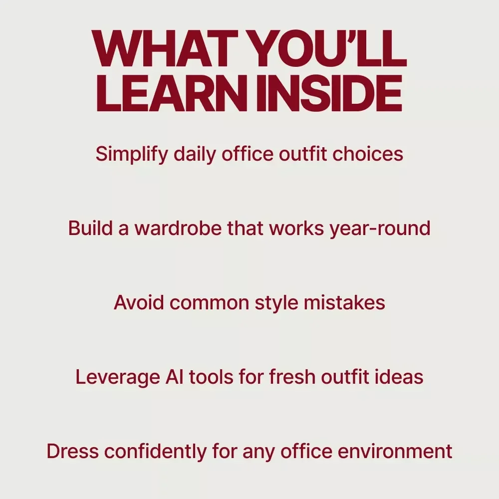 Dressing Smart for Office Life: The Ultimate Guide to Office Wear and Styling for Professional Success