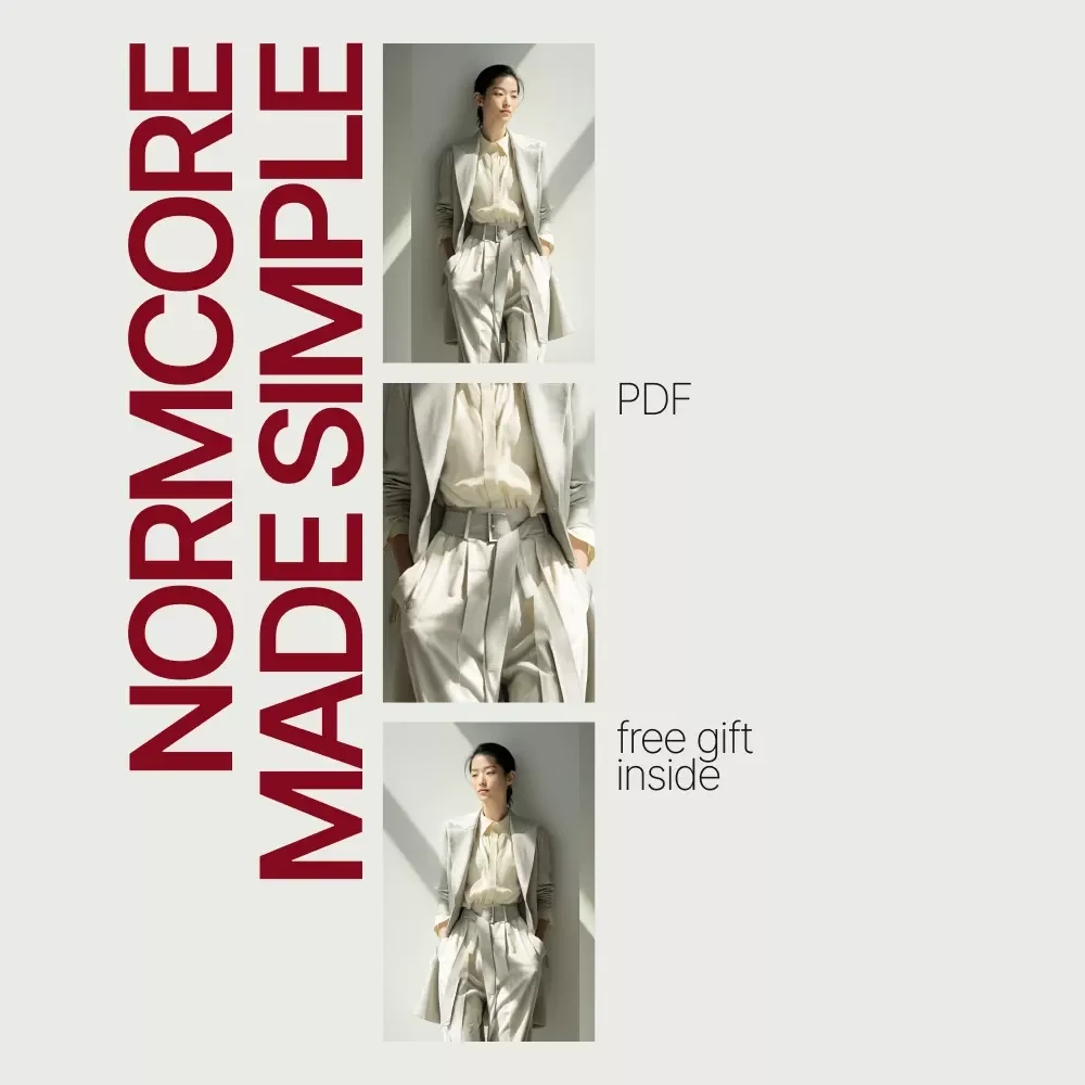 Normcore Made Simple: How to Wear Normcore Outfit Ideas - The Ultimate eBook Guide