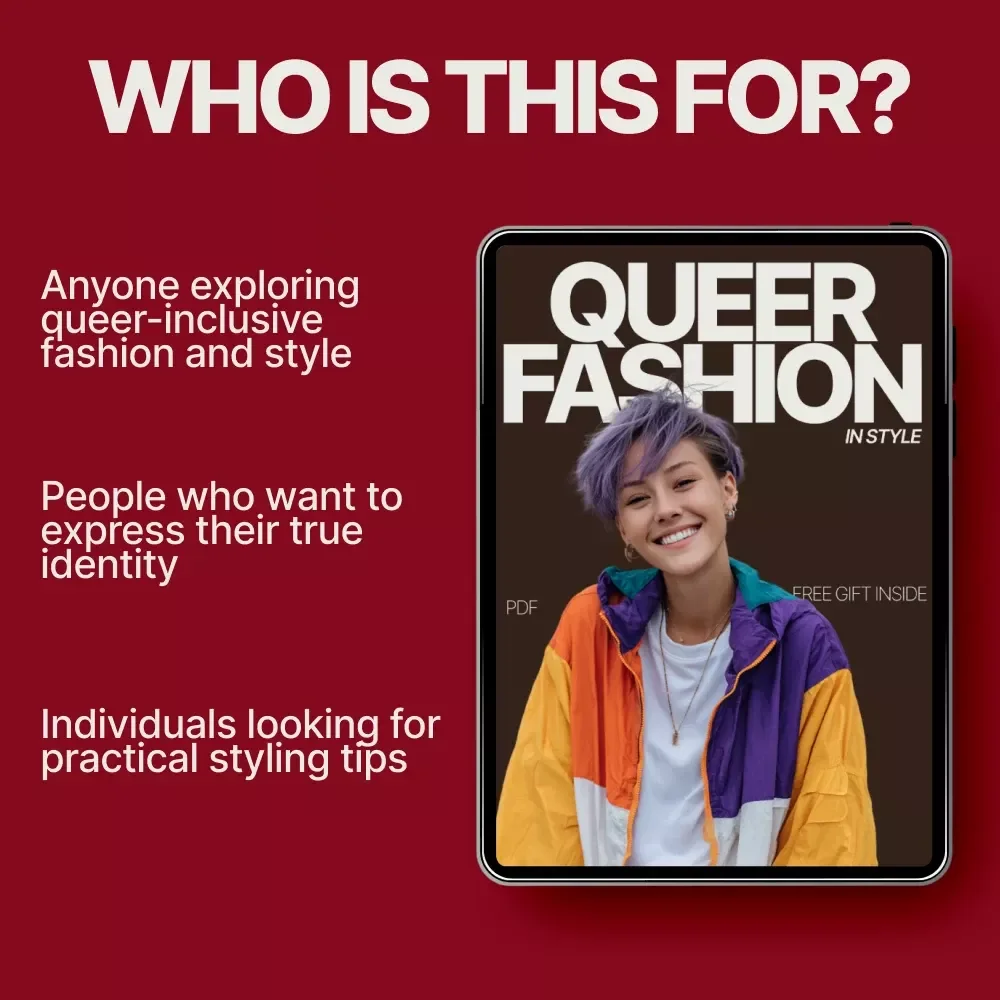 Queer Fashion in Style: A Guide to Embracing Fluidity, Breaking Norms, and Building Your Queer-Inclusive Wardrobe