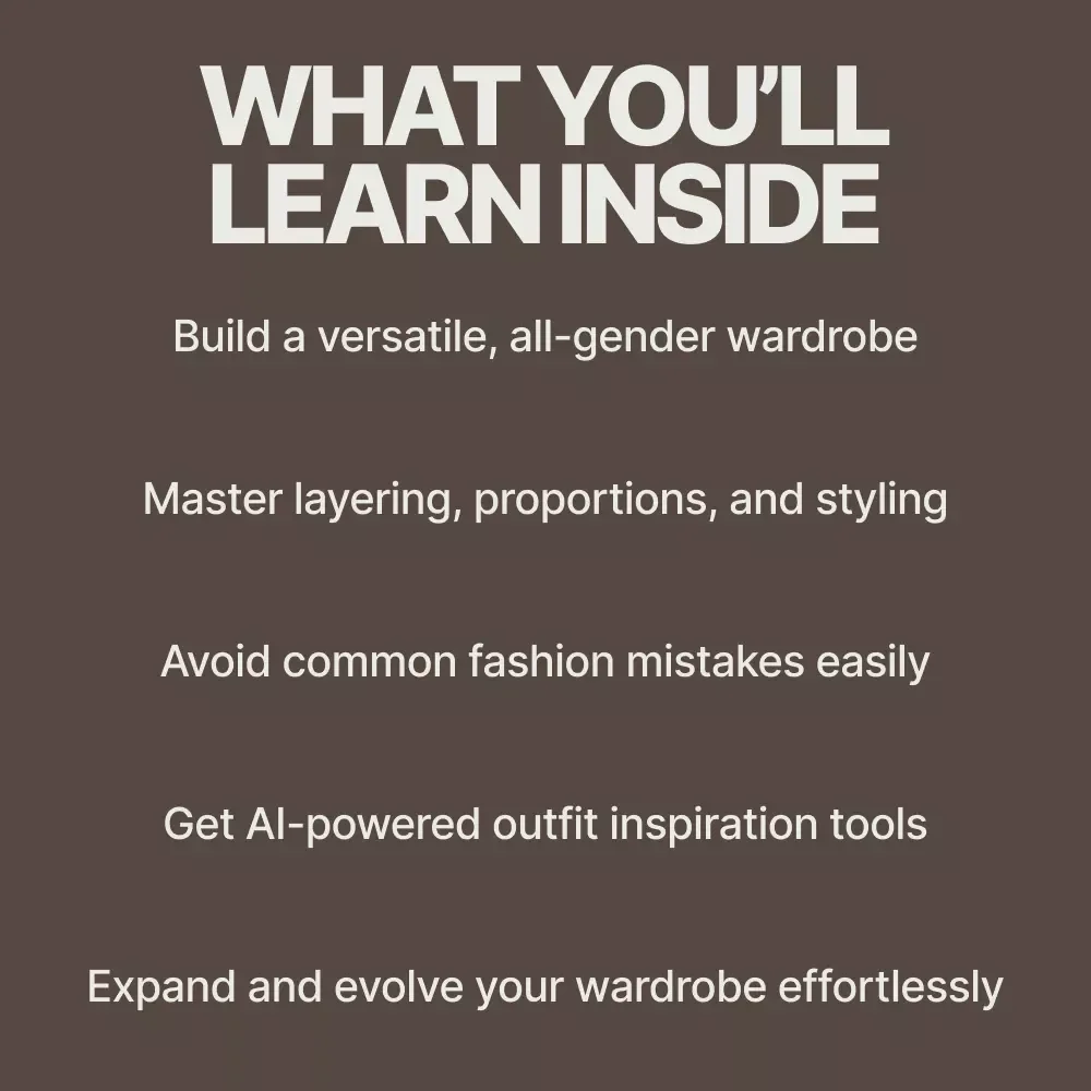 Gender Neutral Fashion Explained: A Guide to Inclusive Style & Wardrobe Essentials