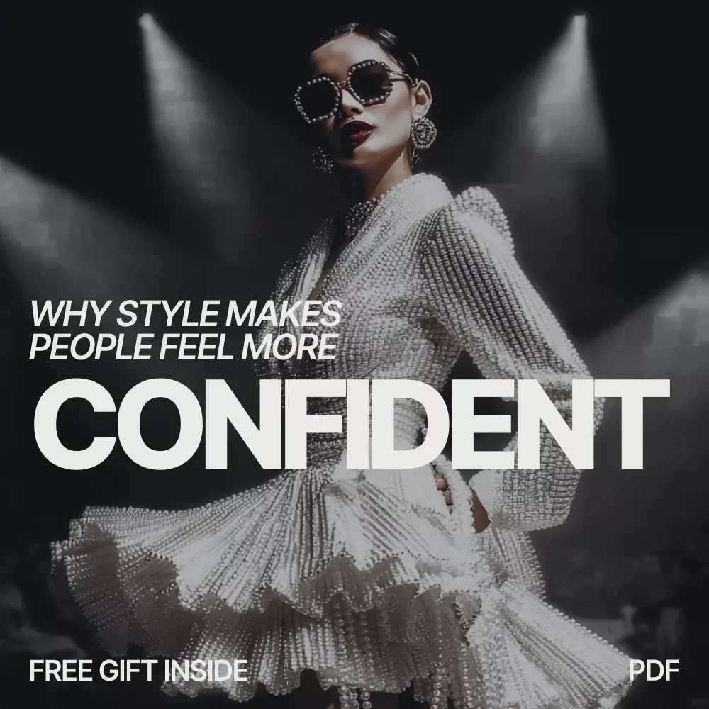 Confidence Starts With Your Style | eBook Explaining why style makes people feel more confident | Build Confidence Through Personal Style & Smart Wardrobe Choices