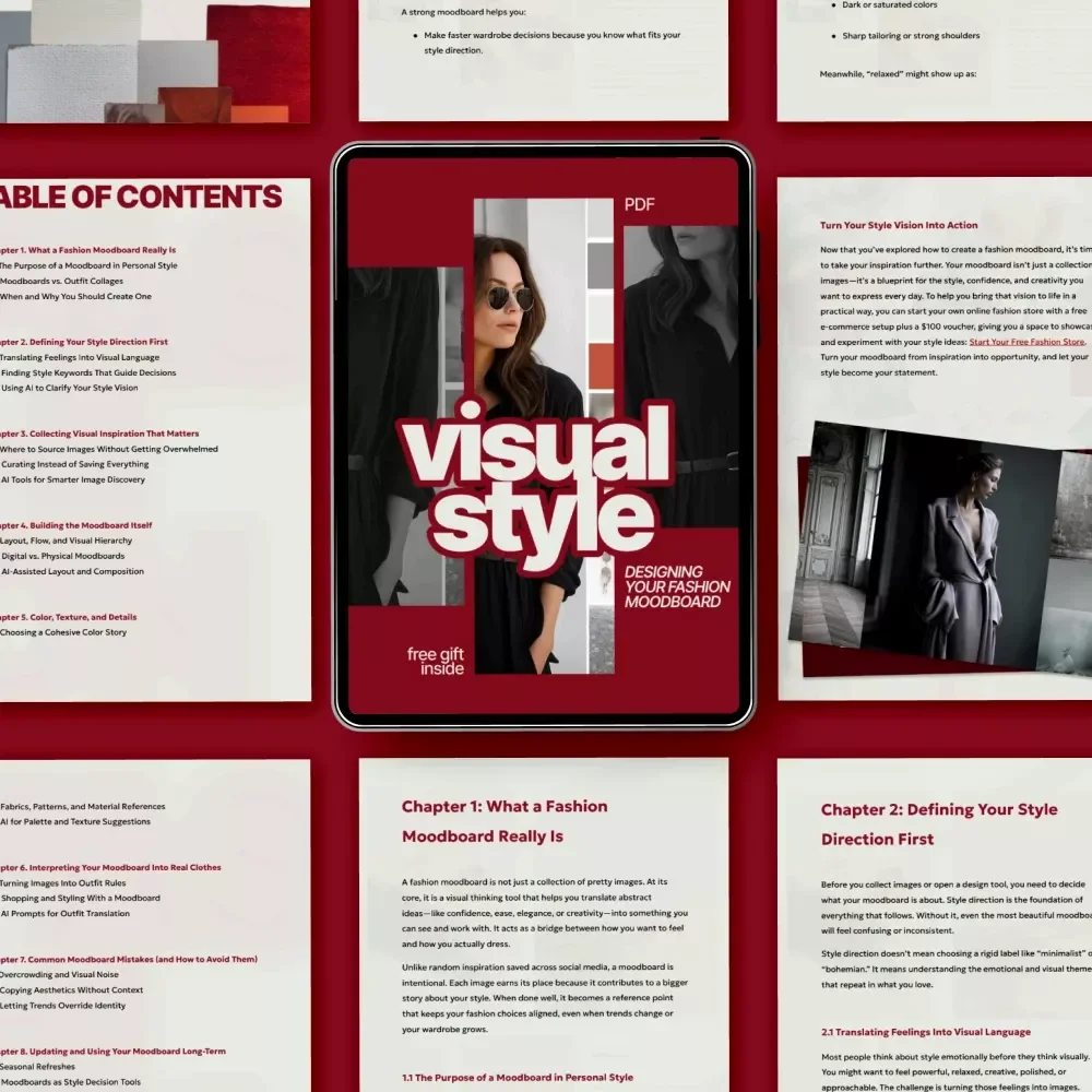 Visual Style: Designing Your Fashion Moodboard – A Complete Guide to Creating the Perfect Fashion Moodboard