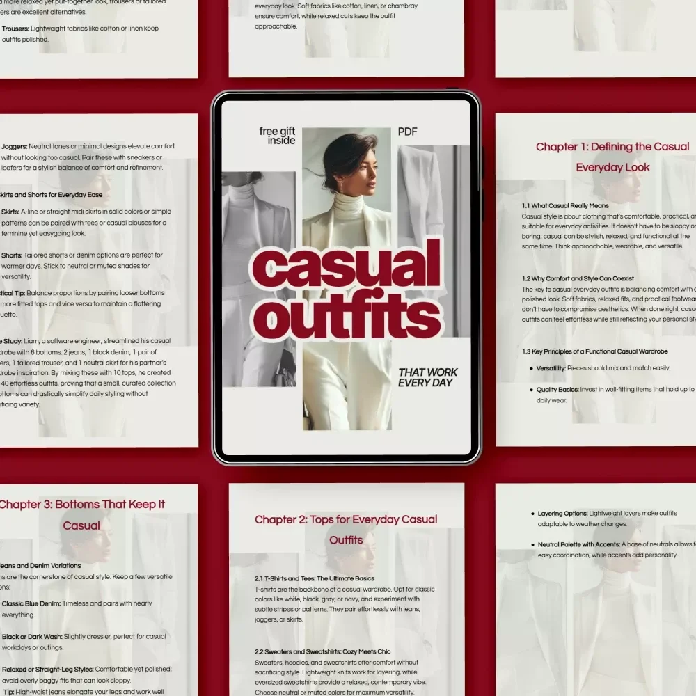 Casual Outfits That Work Every Day: The Ultimate Guide to Effortless Style