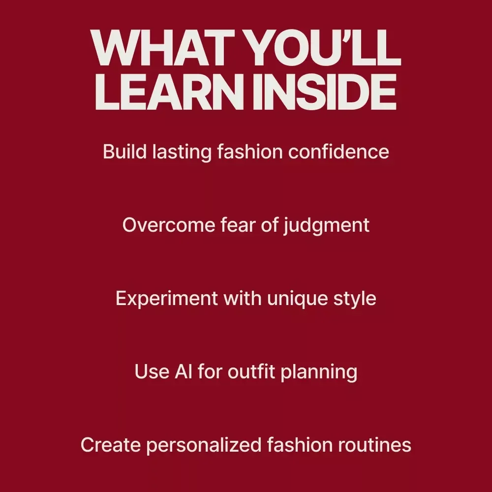 Dress Your Mind, Own Your Style: The Ultimate Guide to Boosting Fashion Confidence