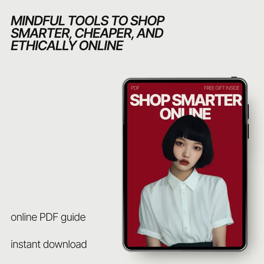 Shop Smarter Online – A Practical eBook Guide to Mindful Shopping, What Online Tools Help Mindful Shopping, Ethical & Value-Driven Digital Buying