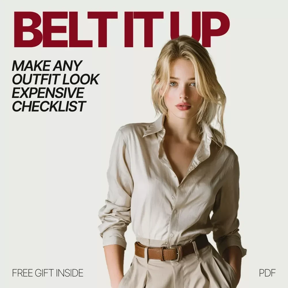 Belt It Up: Make Any Outfit Look Expensive Checklist – A Quick Guide to Elevate Your Style