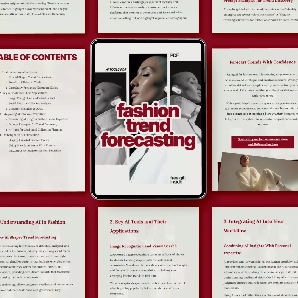 AI Tools for Fashion Trend Forecasting Guide | Ultimate eBook for Predicting Styles & Planning Fashion Collections