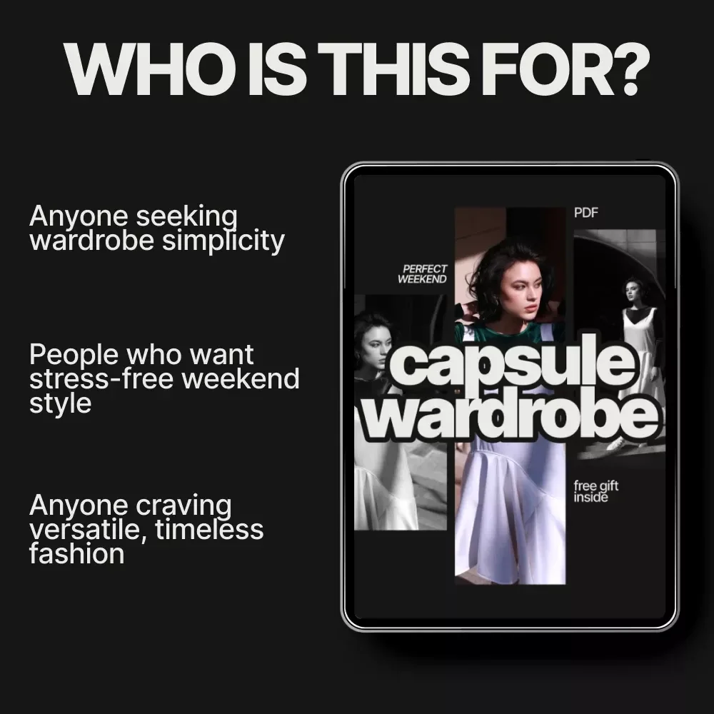 Perfect Weekend Capsule Wardrobe Guide: What Clothes to Buy for a Weekend Capsule Wardrobe